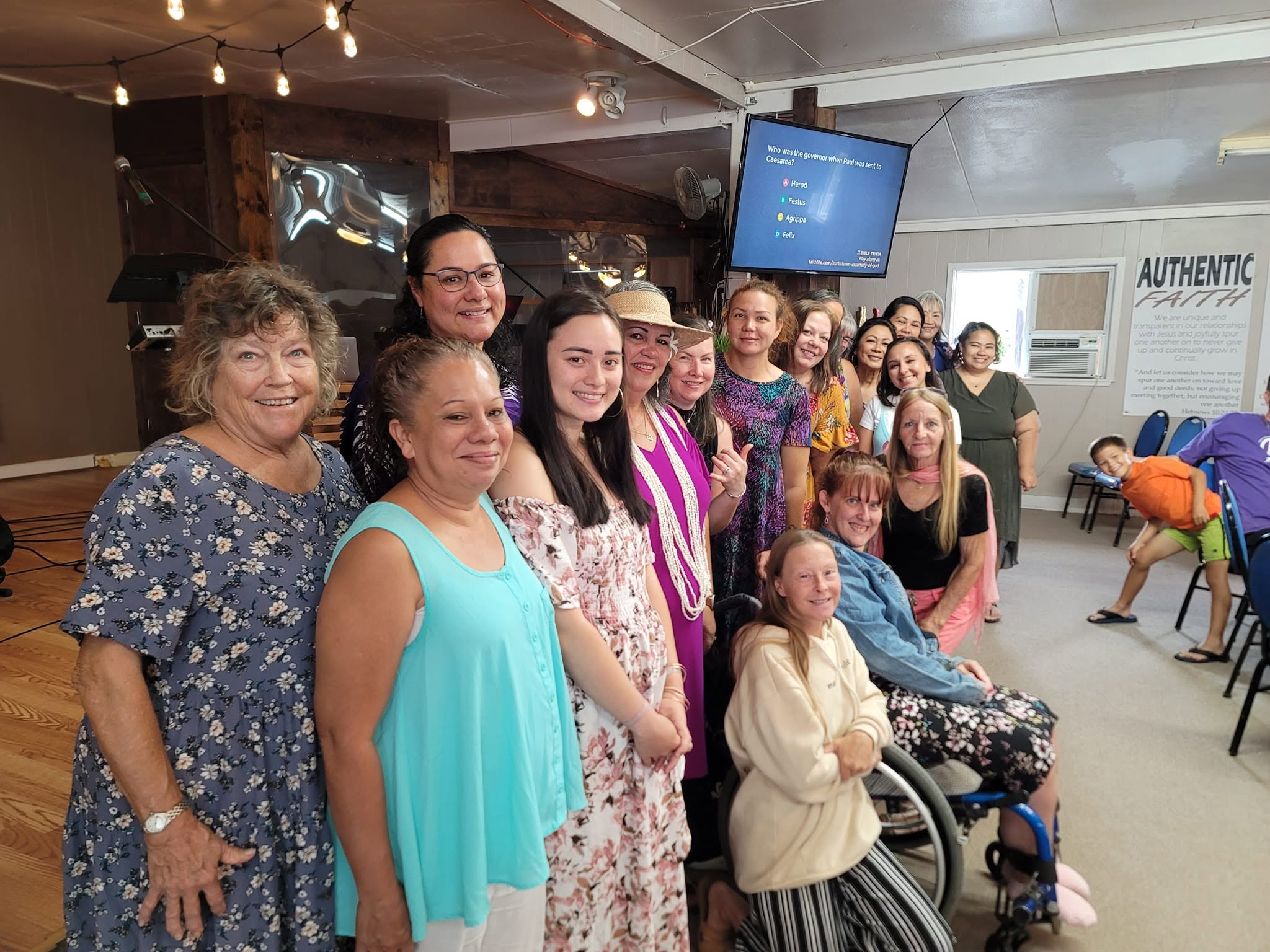 group photo of KAG women